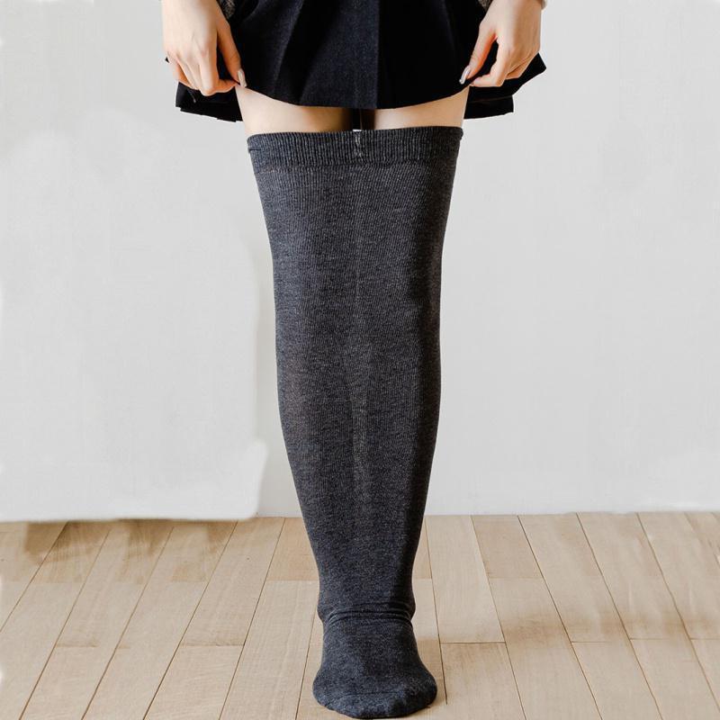 Woman Thigh High Socks Extra Large Size Knee High Stocking Over Knee Socks Plus Big Size Socks
