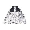 Li Ning Color Block Logo Print Stand Collar Down Jacket Unisex Outerwear Misty-Gray AYMR359-1