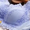 Sexy Lace Push Up Bra for Women Floral Embroidered Bralette Female cBrassiere Girls Underclothes