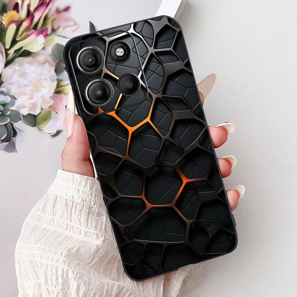 Силиконовый чехол для Motorola Moto G15 G75 2024 Cover Милый Панда Лев Ударопрочный ТПУ Чехлы для телефона Для MotoG15 MotoG75 G 75 G 15 Etui