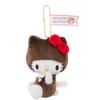 Plush Kitty X Monchhichi Kitty Big Face SS Keychain