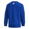 adidas Серия для занятий спортом на открытом воздухе Теплый удобный флисовый пуловер с длинными рукавами Детские топы Синий DT2416