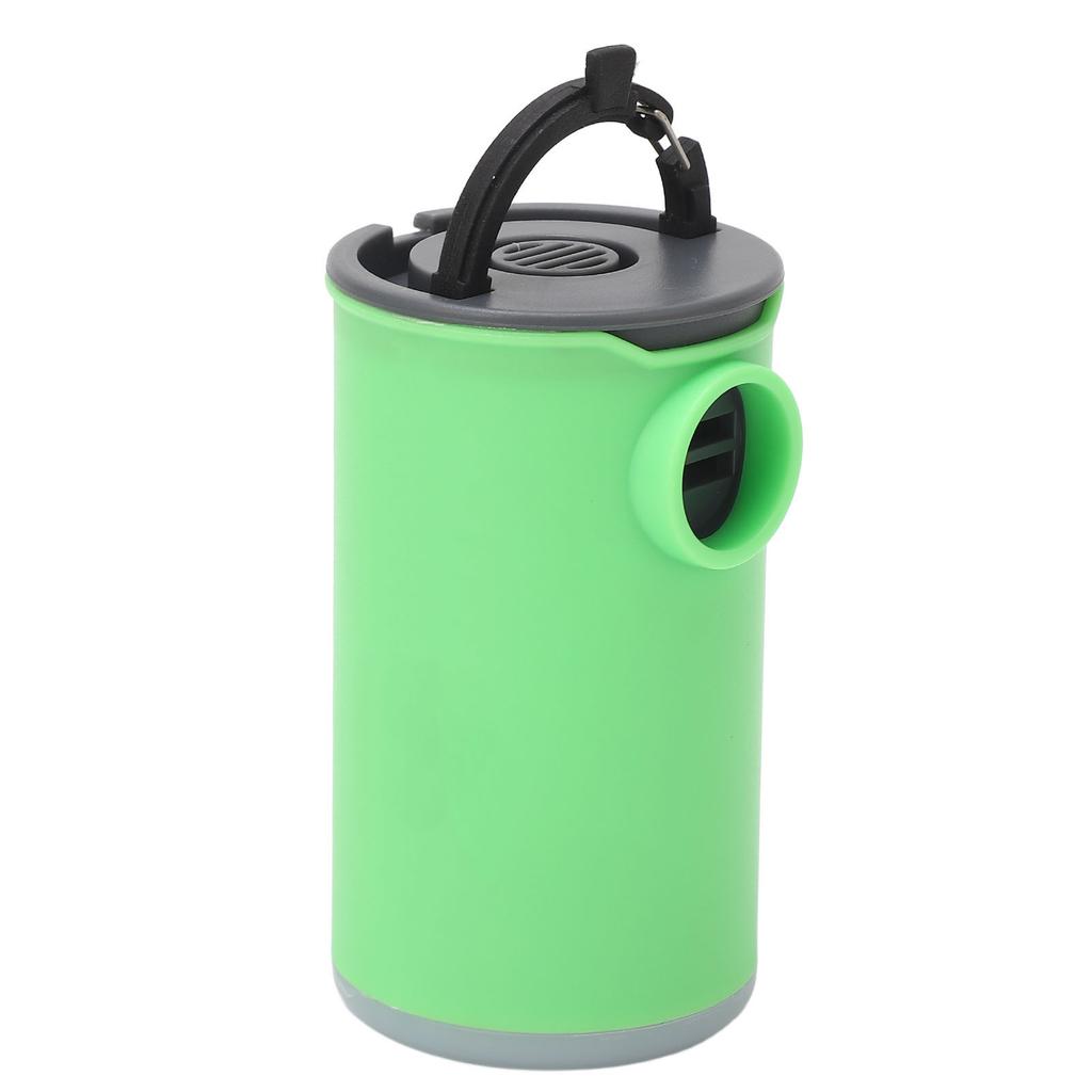 Мини воздушный насос с подсветкой, USB перезаряжаемый, портативный, с 5 воздушными насадками, мини-насос для надувания/сдувания надувной кровати