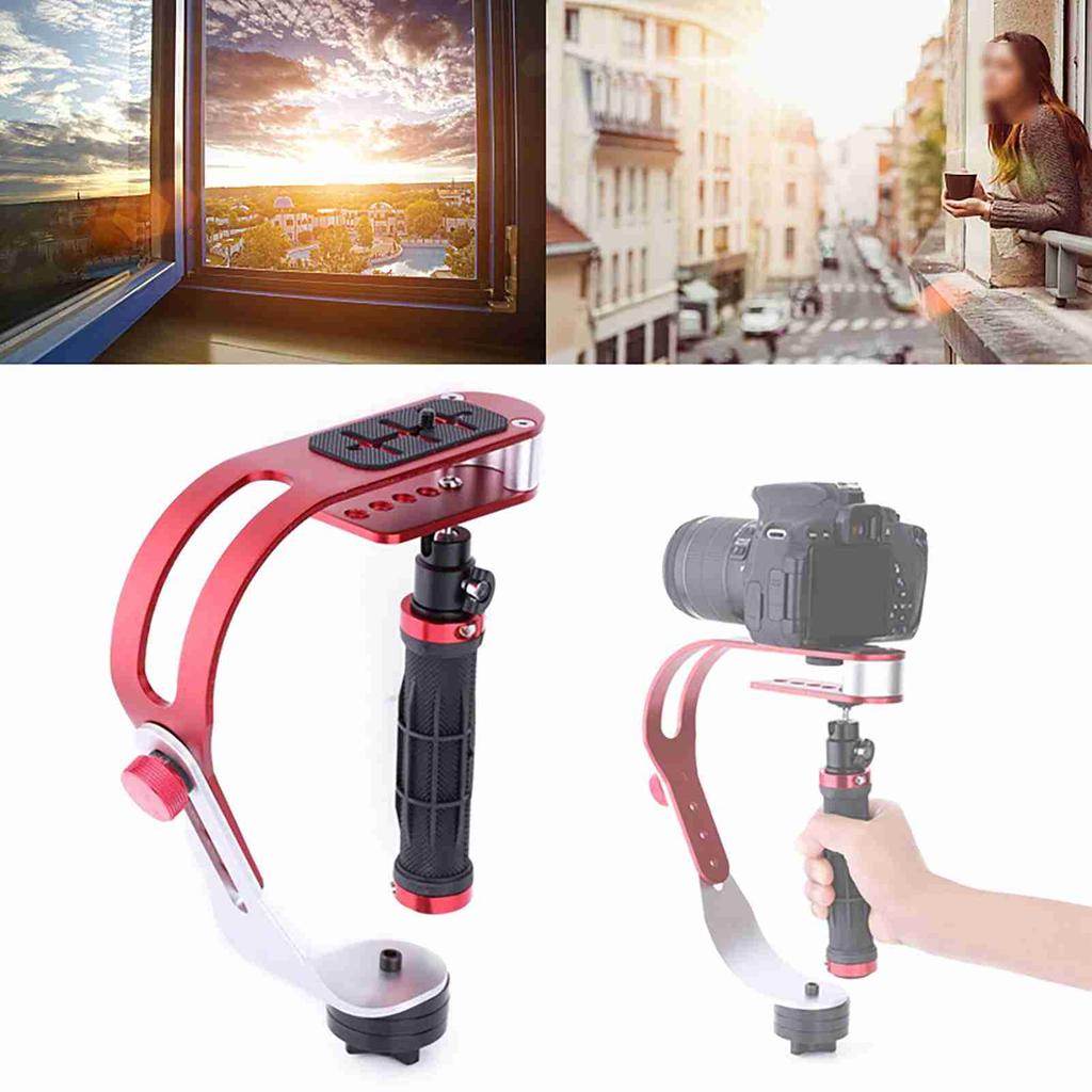 Professional Handheld Video Stabilizer Hand Grip Stabiliser Support Mount Holder for Camera