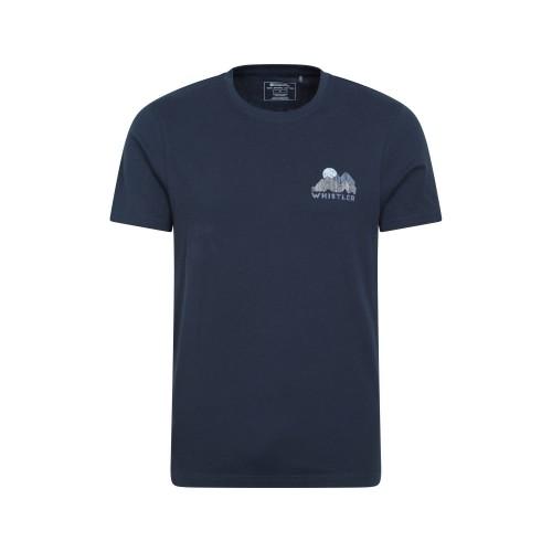 Mountain Warehouse Mens Whistler Graphic Short-Sleeved T-Shirt