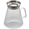 Hario Tea Server Simply 360-Degree Spout, 700ml, Clear, TS-70-HSV
