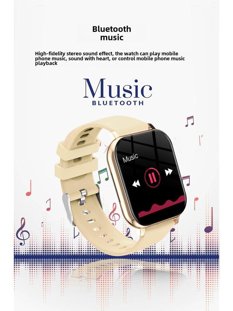 Умные часы H13MINI: 1,44-дюймовый сенсорный экран со спортивным шагомером.