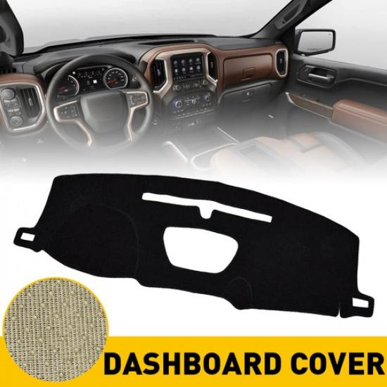 Carpet Car Dashboard Cover Dash Cover Mat For - Silverado Chevrolet EXV