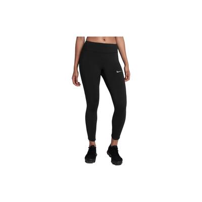 Nike Леггинсы для фитнеса с логотипом, женские леггинсы, черные 890324-010