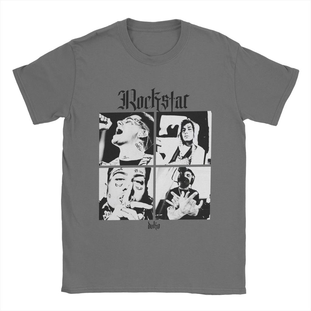 Мужские футболки с изображением рок-звезды Дуки Рэпера, хлопковые топы, юмористические футболки с коротким рукавом и круглым вырезом, уникальные футболки