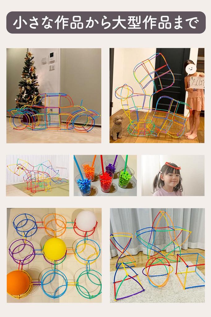 LOTUS LIFE Tube Block Colors 560 Игрушка Обучающая игрушка для игр в помещении Для детей от 1 года и старше Ученики начальной школы Девочки и подарок Подарок Lon-Bi (7 /