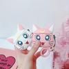 Cute Moon Cat Suitable for Apple Airpods 1/2 3 Pro Pro2 Tri Color Optional Pendant Cartoon Earphone Soft Case