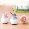 DIY Accessories Figurines Fairy Garden Miniature Flowerpot Resin Vase Micro Landscape Garden Decor
