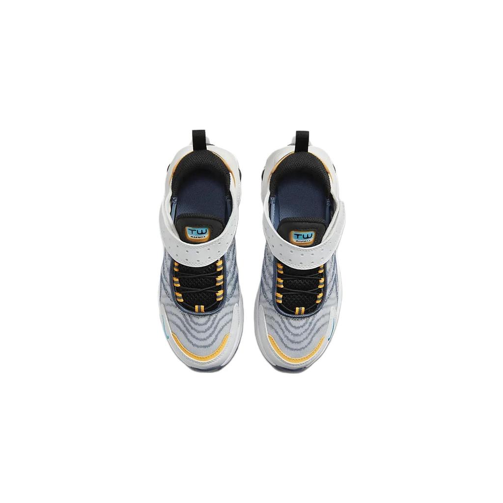 Nike Детские кроссовки Air Max TW PS White Blue Laser Orange Summit-White Diffused-Blue Blue-Lightning DQ0297-102