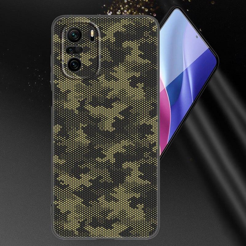 Армейский камуфляжный чехол для телефона Xiaomi Mi POCO X3 NFC GT M4 M3 12 11T 10T Pro A3 11 Lite NE 5G 12X 11i F3