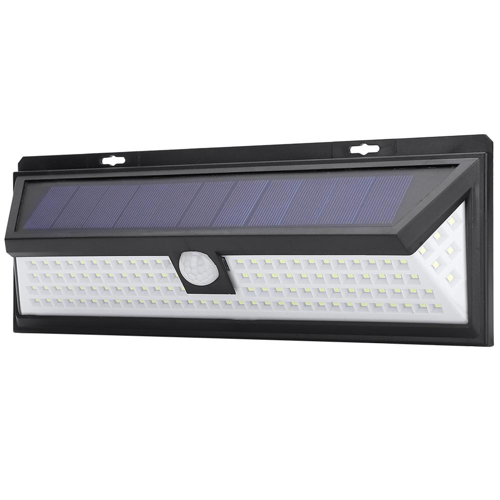 Солнечный настенный светильник с датчиком движения, светодиодный светильник на солнечной батарее для охраны сада, наружное освещение типа A