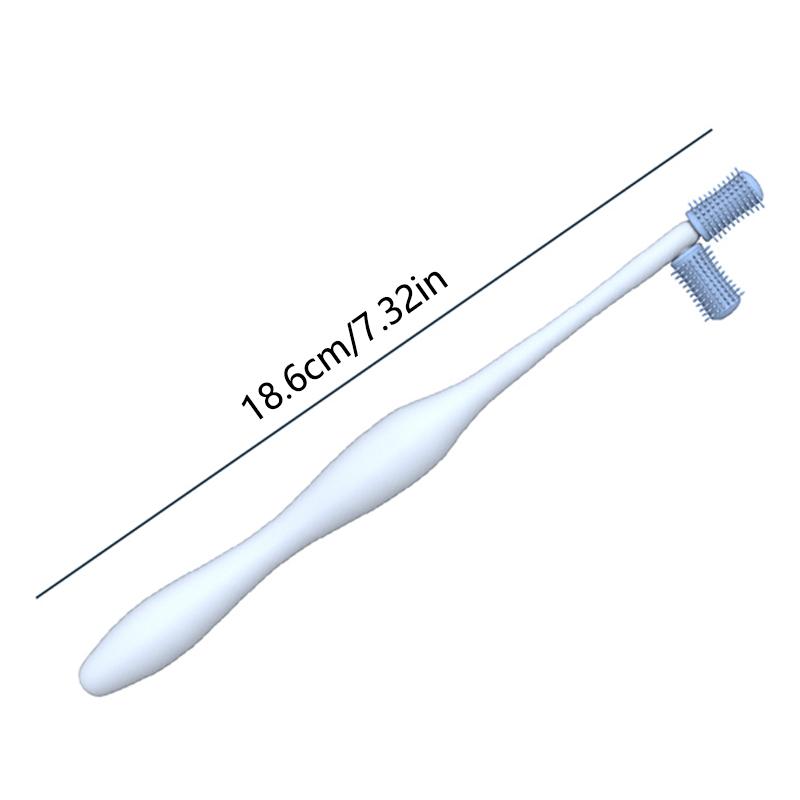 Массажер для зубов и десен с резиновым наконечником и постоянной ручкой для лечения пародонтита и десен