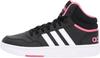 Sneakers Adidas Hoops 3.0 Mid Classic Women Core Black/ftwr White/pinkfus