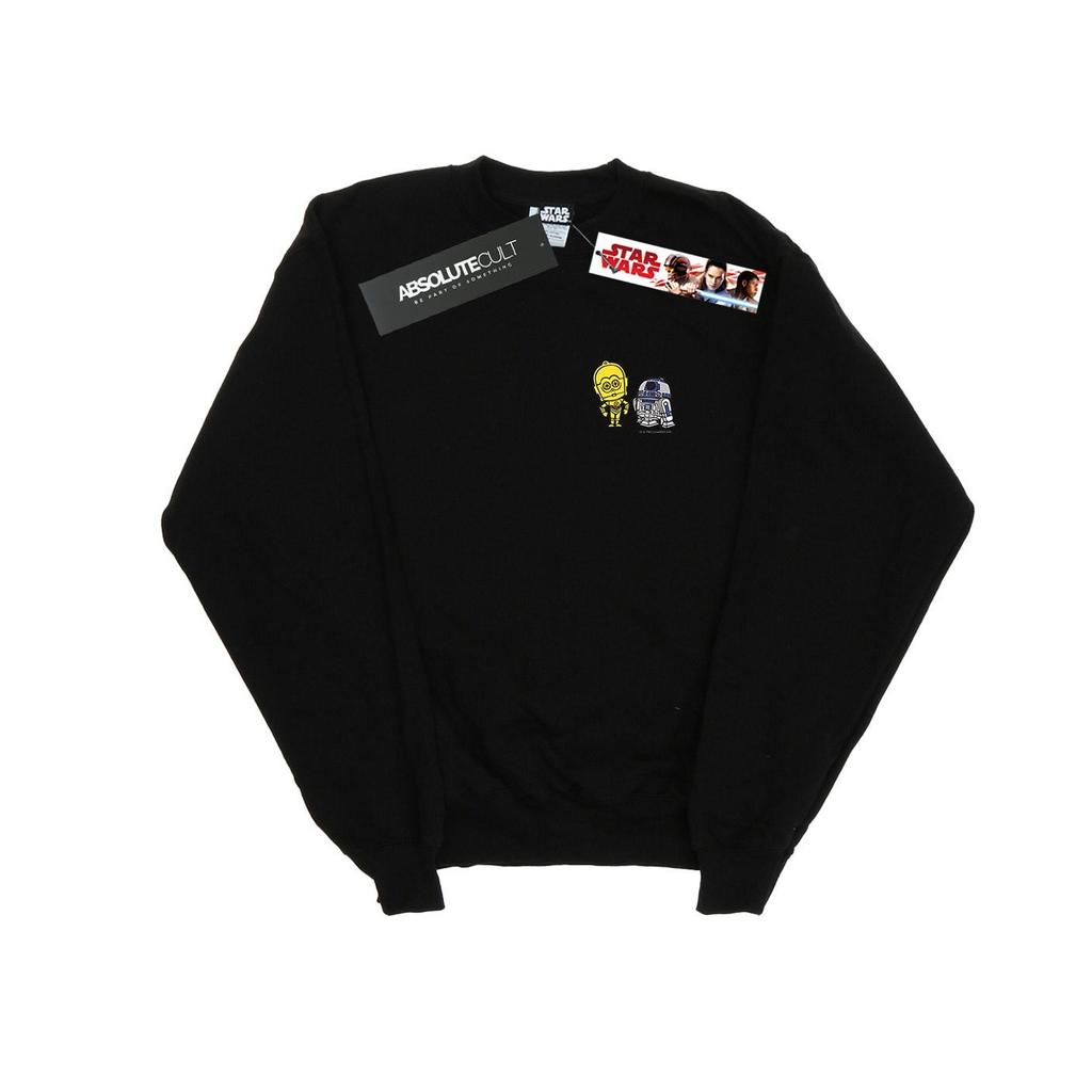 Star Wars Mens Resistance Droids Chest Print Sweatshirt