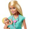 Barbie Baby Doctor Playset with Blonde Doll 2 Infant Dolls Toy Pieces Multi [Product]