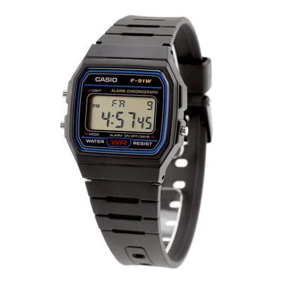 [Casio Дешевые Casio] CASIO Casio Collection Стандартные Кварцевые Мужские Женские Часы F-91W-1 [Параллельный ...