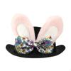 Шапка Пасхального Кролика Костюм Аксессуар Головной убор для Вечеринки Сценического Выступления Праздника