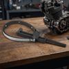 Adjustable Clutch Flywheel Holding Tool Non-Slip Serrated Jaw Clutch Flywheel Holder  Gear Holder