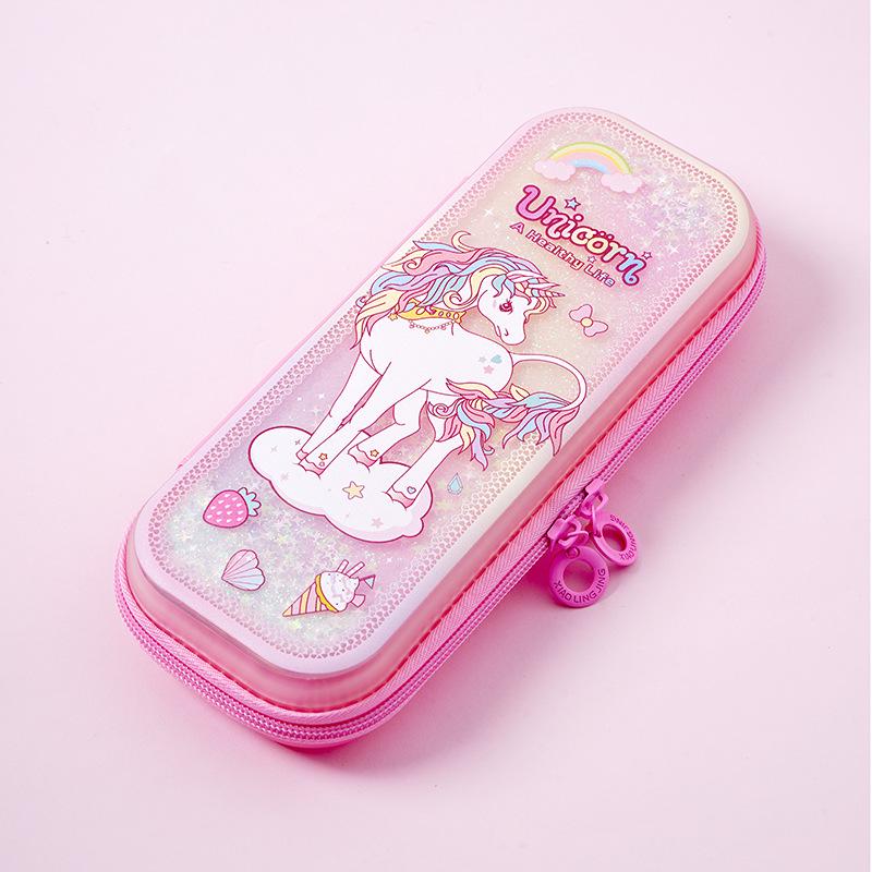 Умный пенал из термополиуретана с рисунком из мультфильма «Зыбучие пески» для студентов 