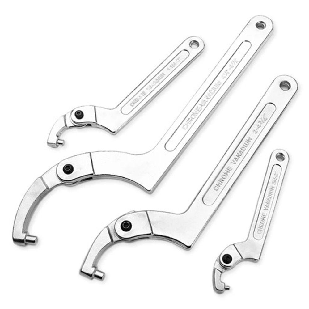Hand Tools Pipe Wrench Nut Key Hook Wrenchs Water Meter Wrench C Spanners Adjustable Spanner