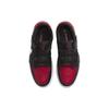 Мужские кроссовки Air Jordan 1 Low FlyEase Alternate Bred Toe Black Gym-Red White DM1206-066