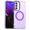 Frosted Candy Color Magnetic Charging Case For Samsung S26 S25 S23 S24 Ultra Plus FE A57 A37 A17 A07 A56 Transparent Back Shell