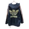 adidas 80s Descente ASR-8181A Vintage Trefoil logo print Long sleeve Nylon Parker Men's Used