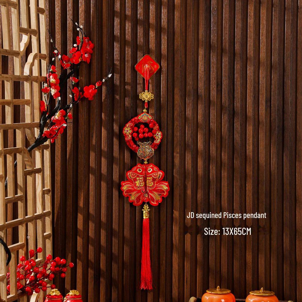 2025 Snake Year Blessing Pendants: New Year and Spring Festival Decorations for Wealth and Prosperity