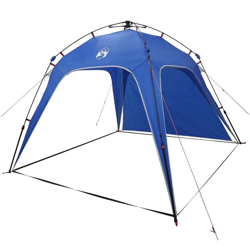 4 Person Instant Tent with Quick Release Mechanism Azure Blue