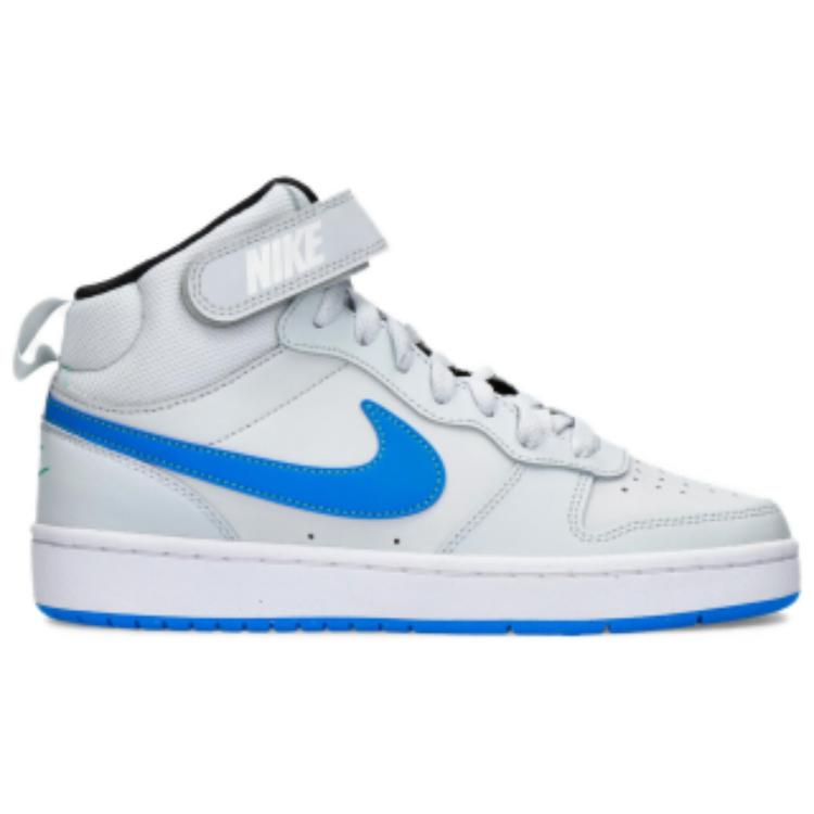 Nike Court Borough Mid 2 'Серый Светло-синий' GS CD7782012