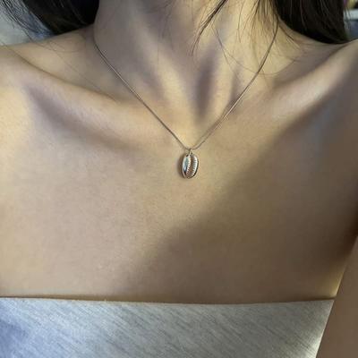 Mosxe [серебро 925 пробы] Ожерелье с ракушкой