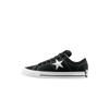 One Star Low Puff - Black White Unisex Sneakers A14955C
