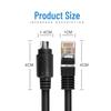 Кабель управления камерой Xun Er Wei RJ45 на VISCA DIN8, 15 м (Китайская версия)