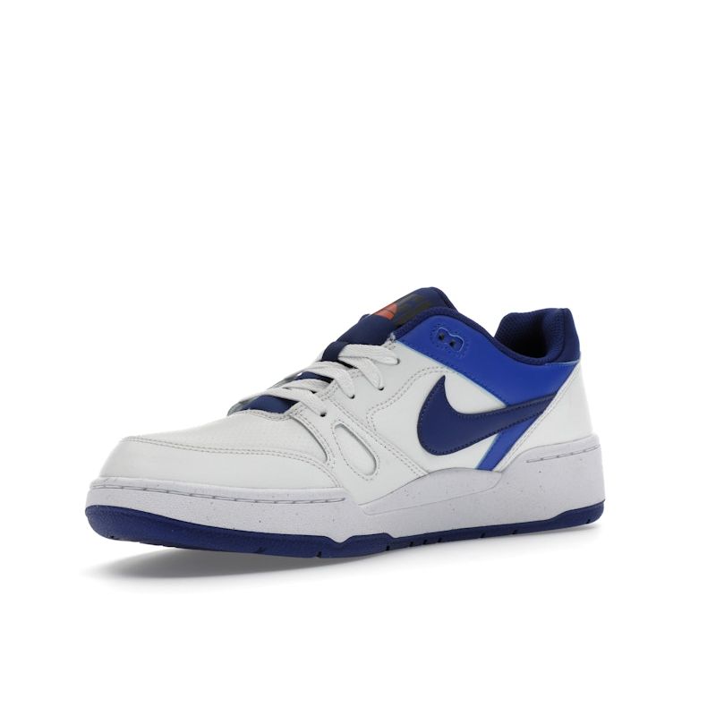 Nike Full Force Low Summit White Deep Royal Blue Men Sneakers Racer-Blue FB1362-104