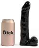 Rocky Dildo 19 X 4 Cm Black - The Dick - Black Dildos