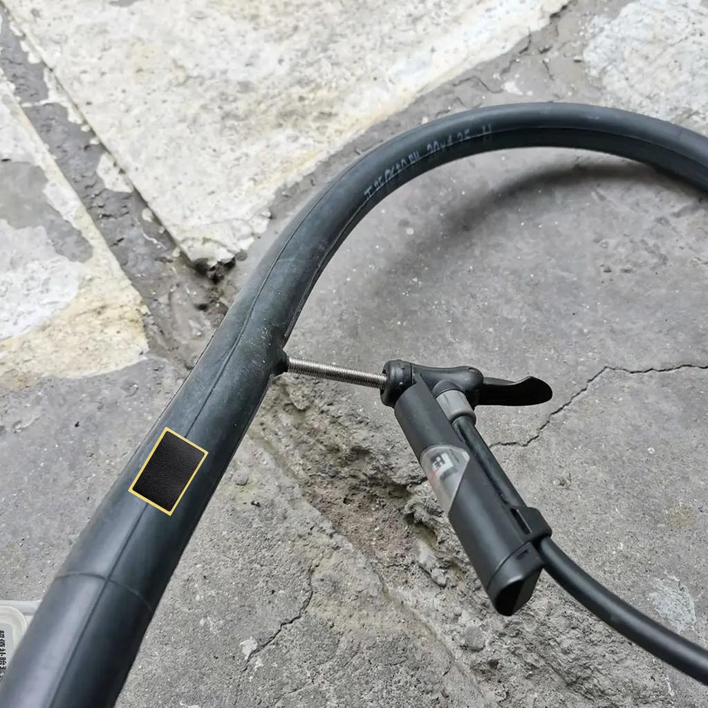 50 шт. самоклеящиеся заплатки для ремонта проколов велосипедов, набор для ремонта проколов шин велосипедов, дырокол для ремонта внутренней камеры