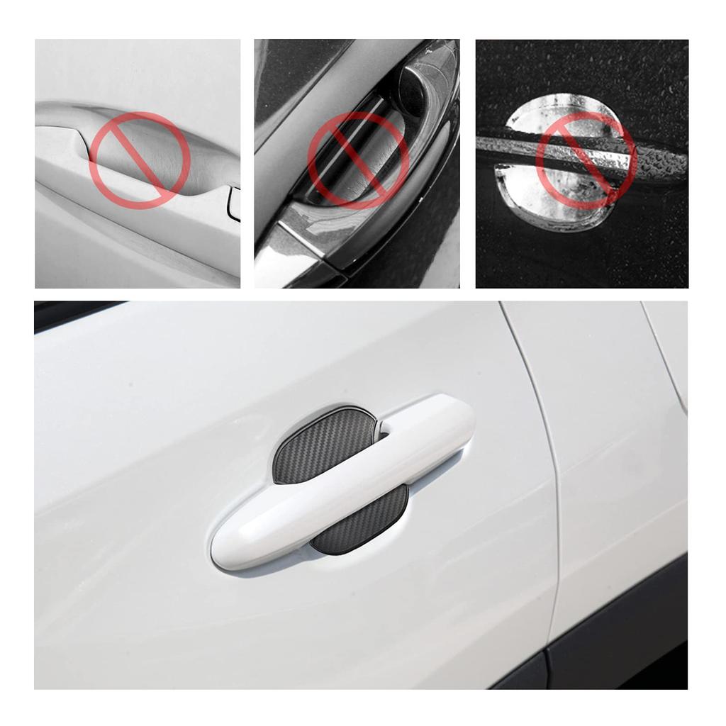 Ruiya2021 Новый Honda Vezel RV Новый Vezel Эксклюзивная защита дверной ручки Защита дверной ручки Защитная наклейка для предотвращения царапин ТПУ 4 шт. Пользовательские детали E