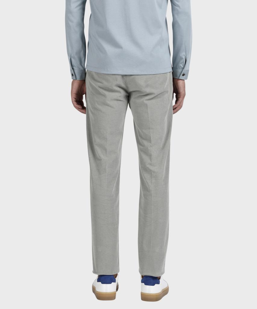 PANICALE Grey Regular Fit Small Corduroy Pants