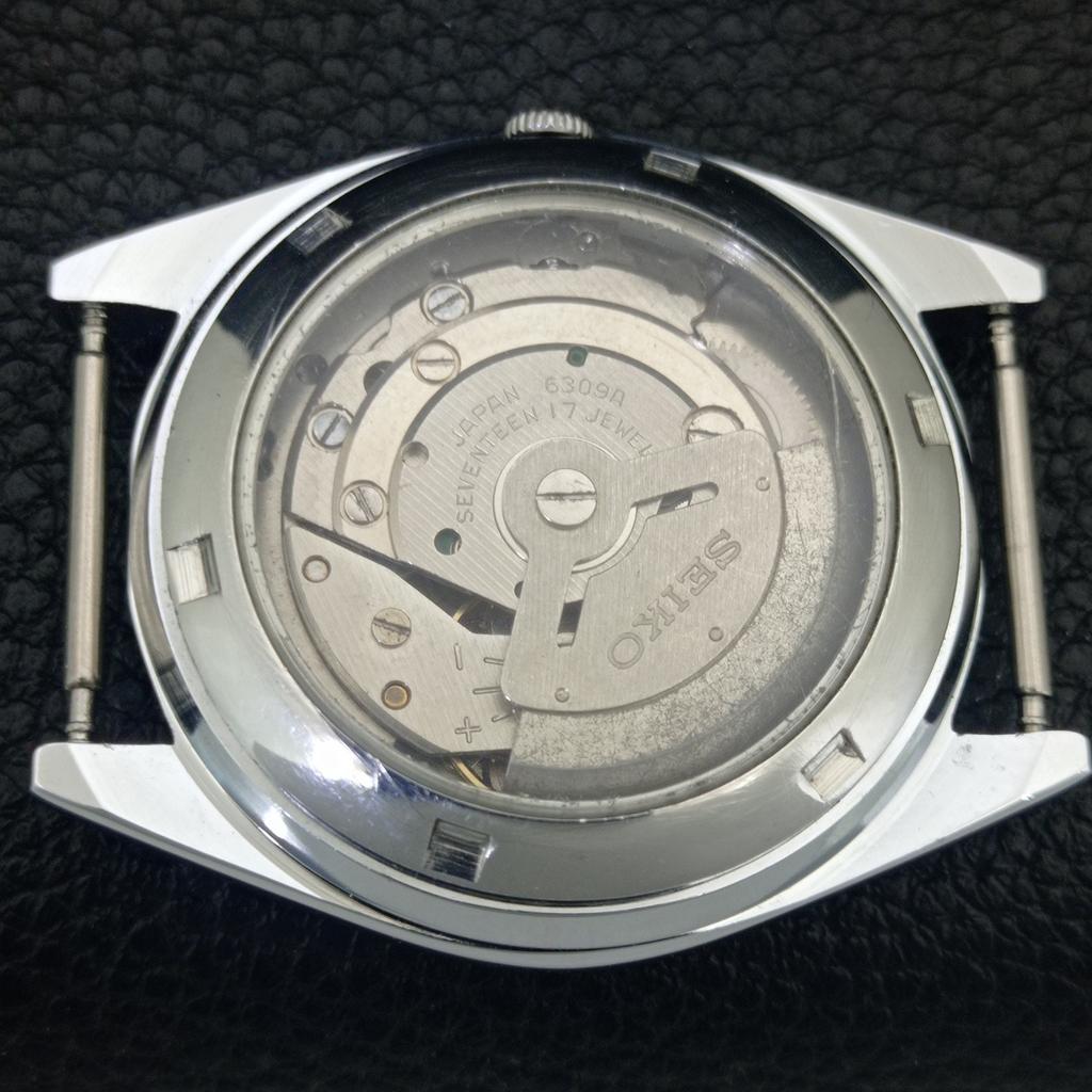 ВИНТАЖНЫЕ АВТОМАТИЧЕСКИЕ SEIKO 5 6309A ВОССТАНОВЛЕННЫЕ ЯПОНСКИЕ МУЖСКИЕ ЗОЛОТЫЕ ЧАСЫ a442159-1