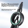 Digital Radius Display Circle Drawing Gauge Precision Press Compass  Ruler  Primary School Exams