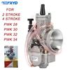 Универсальный Карбюратор для Мотоцикла PWK 28 30 32 34мм Для Yamaha Suzuki Honda 125 150 200 250cc Подходит к Карбюратору Keihin 2T 4T