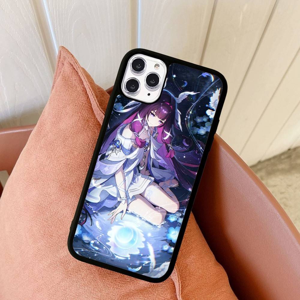 Genshin Impact Коломбина Для iPhone 11 12 13 14 15 16 17 Pro Max Plus TPU+PC Ударопрочные Задние Чехлы для Телефона