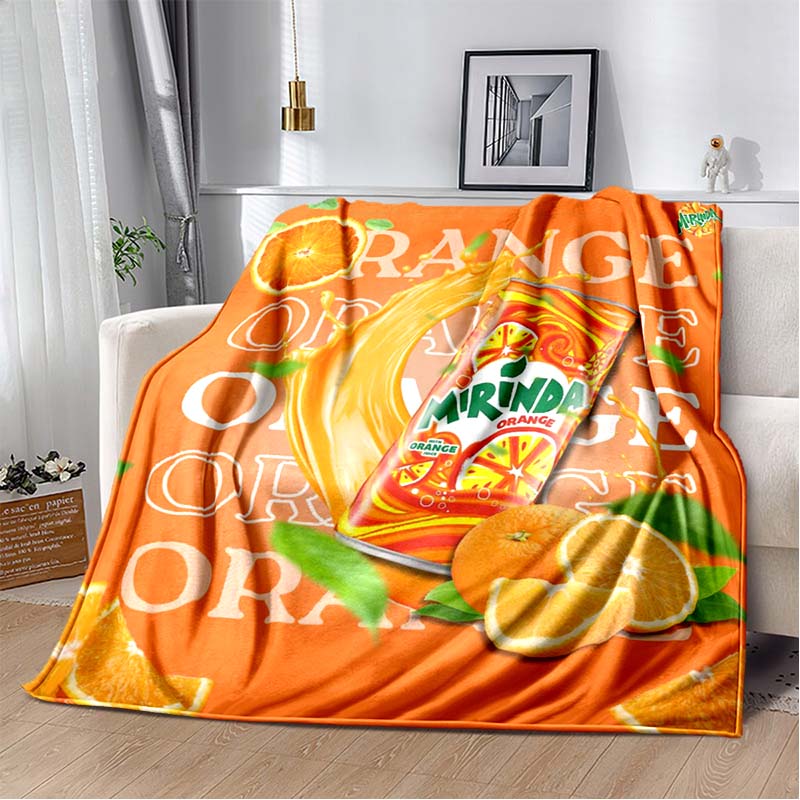 Coca-Cola Polar Bear Flannel Blanket, Vintage Throw Blanket for Bedroom
