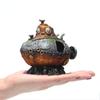 Fish Tank Fish Hiding House Resin Submarine Decoration Ornaments Landscape Submarine Breeding Tank Aquarium Supplies