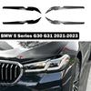 Для BMW 5 серии G30 G31 G38 530i 530d 530e 2021-2023 Накладки на фары (брови, веки) ABS Наклейка Cover для модификации экстерьера